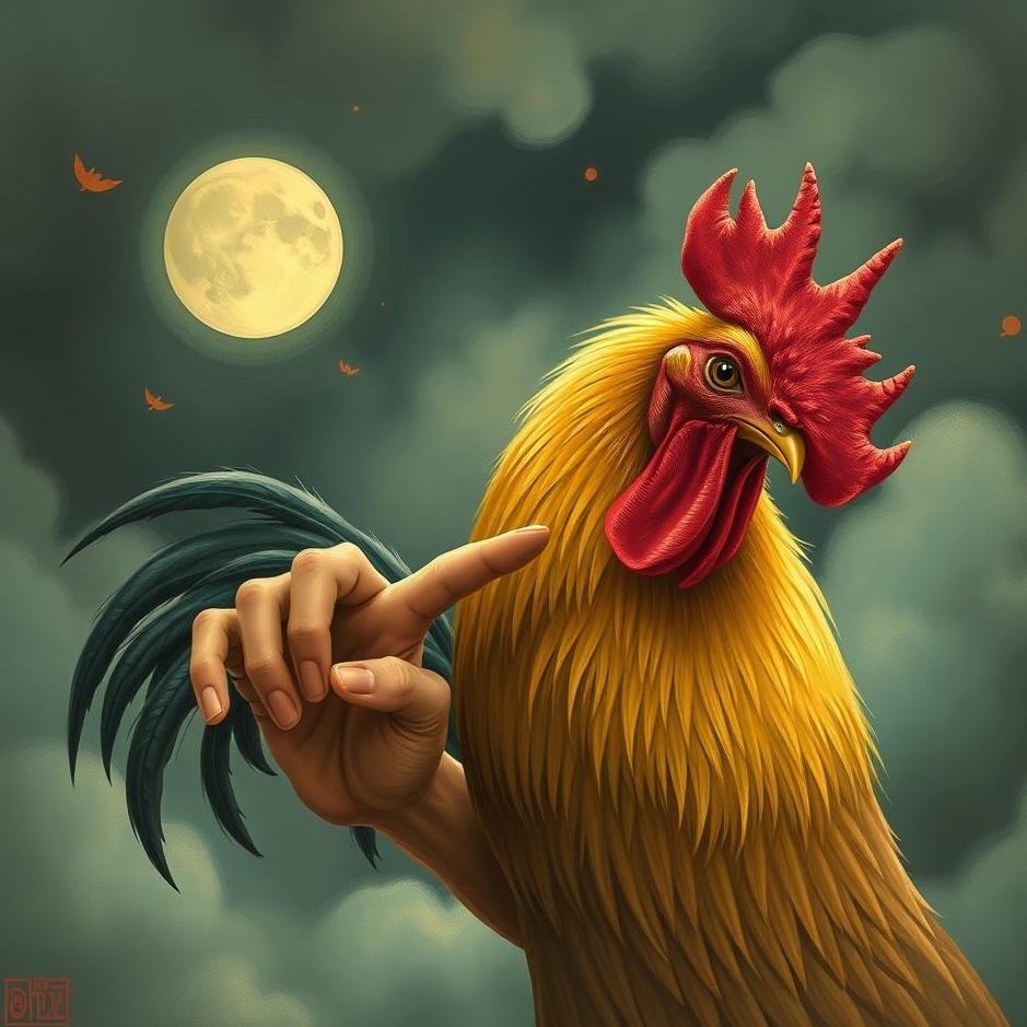 Dream : A rooster bite your finger in a dream