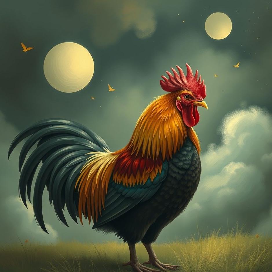 Dream : A rooster talking in a dream
