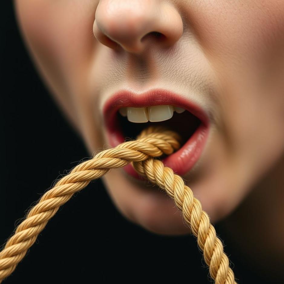 Dream : A rope running down your throat 