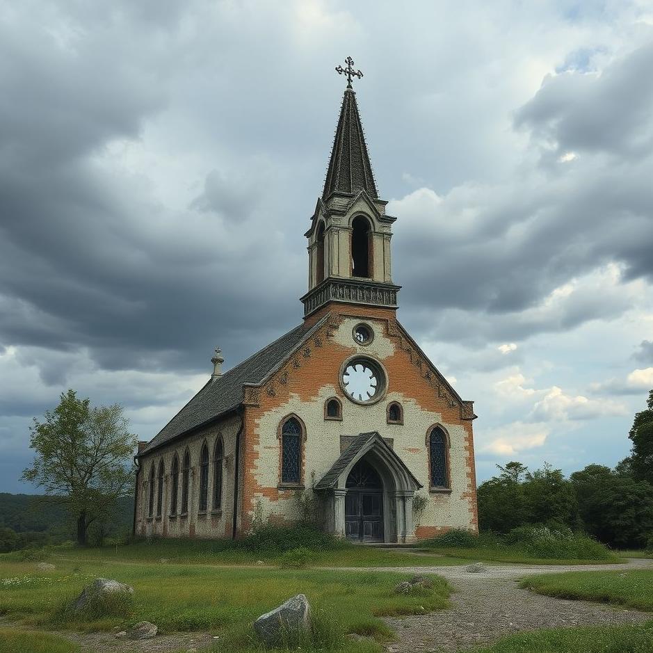 Dream Dictionary : A ruined church in a dream