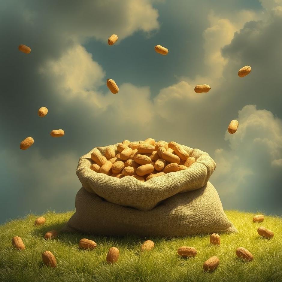 Dream : A sack of peanuts in a dream