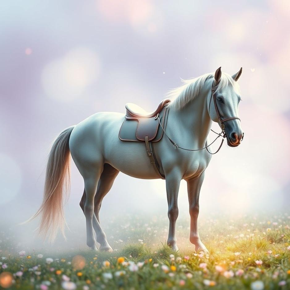 Dream : A saddled horse in a dream