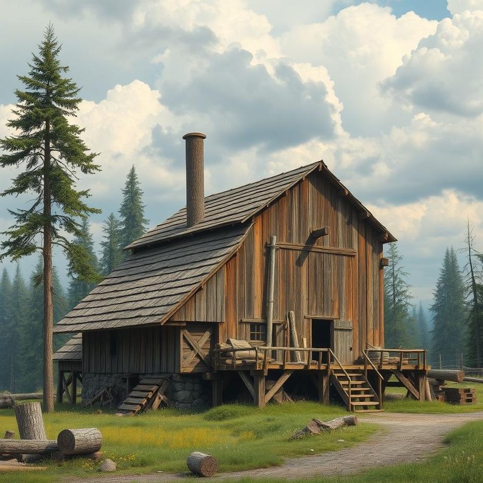 Dream : A sawmill in a dream