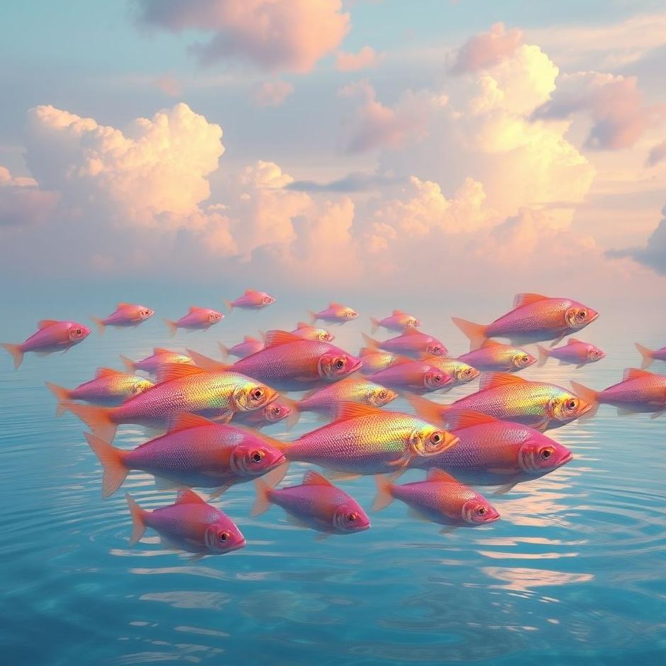 Dream Dictionary : A school of fish in a lake in a dream