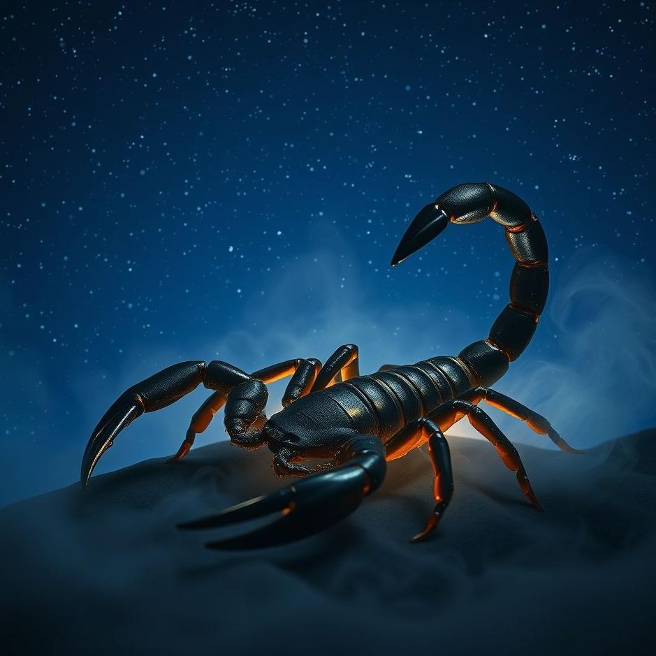 Dream : A scorpion around you in a dream