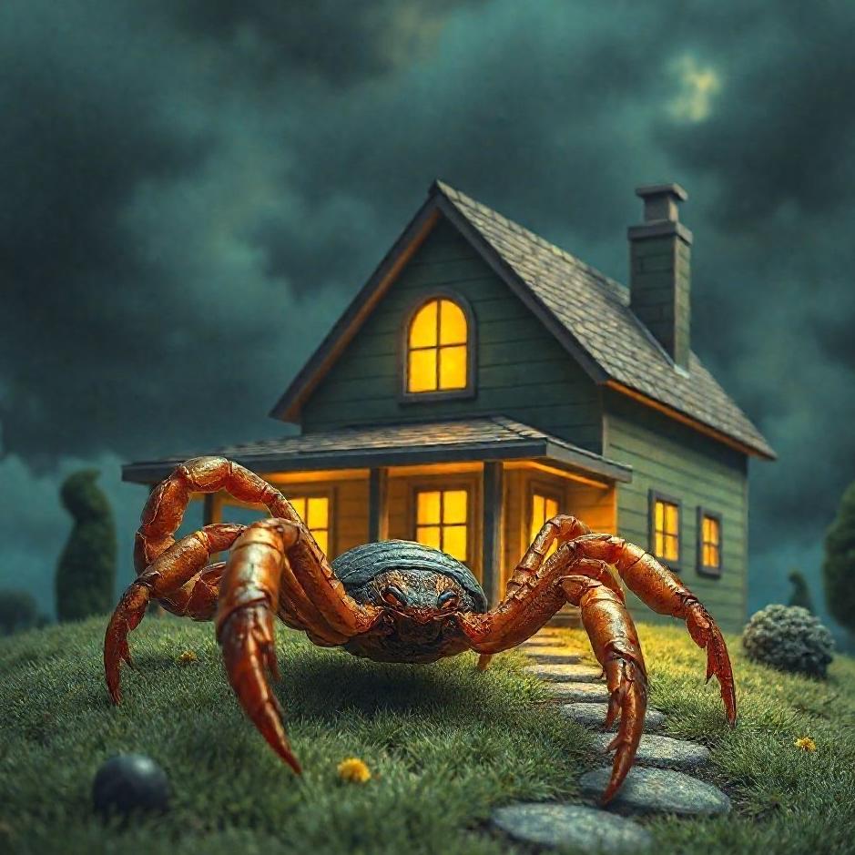 Dream : A scorpion invade a house in a dream