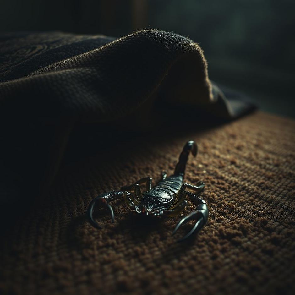 Dream : A scorpion under the carpet in a dream
