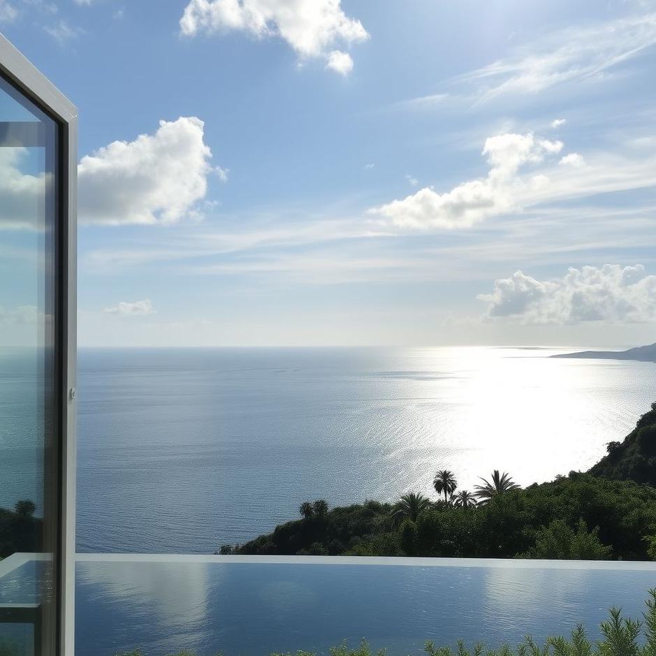 Dream : A sea view from your home in a dream