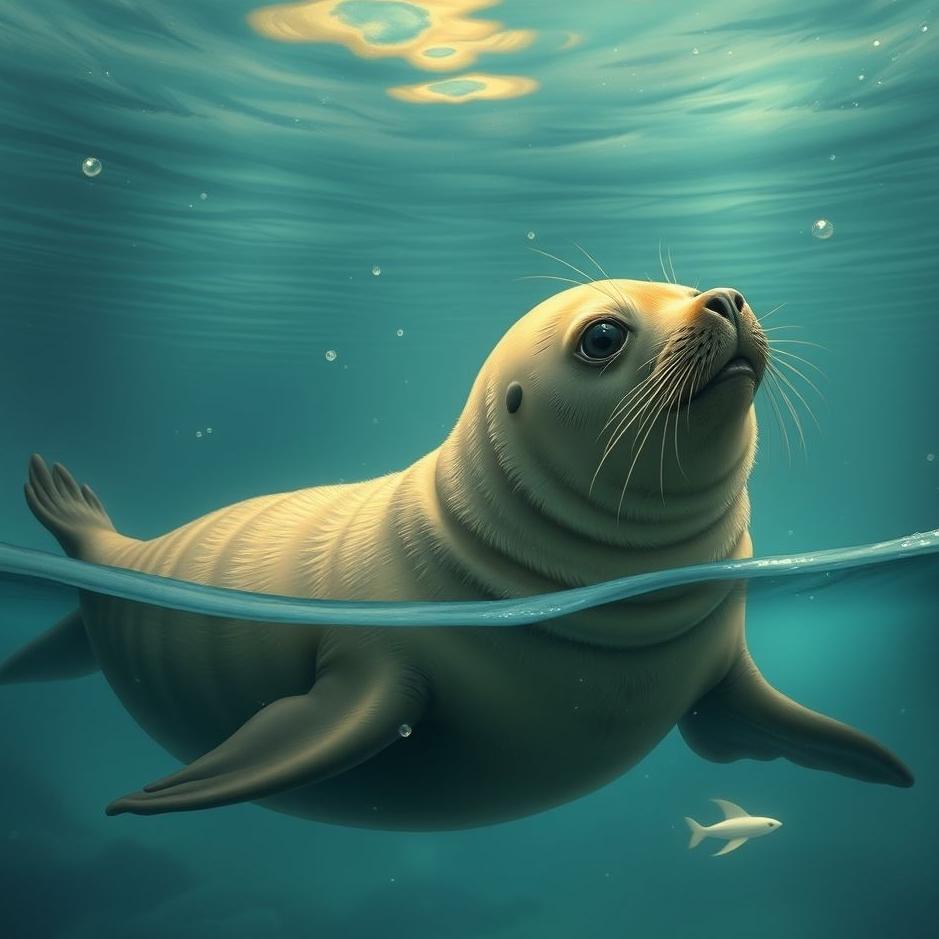 Dream : A seal at home in a dream
