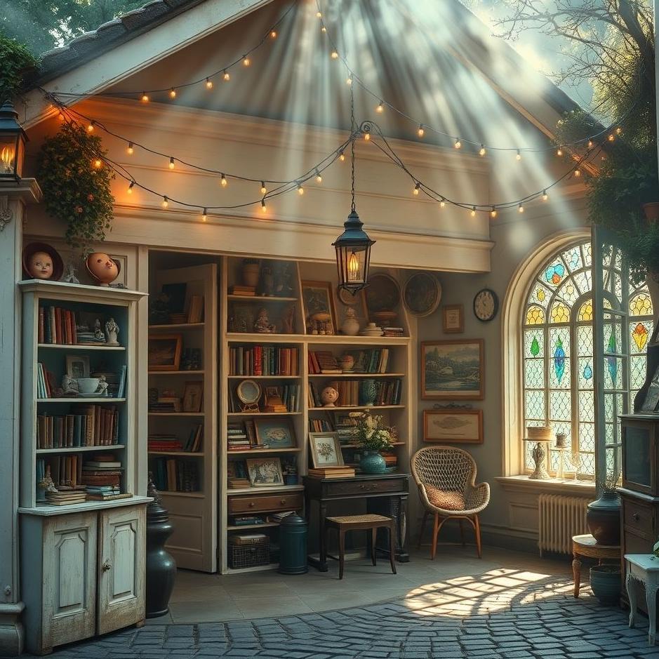 Dream : A second-hand shop in a dream