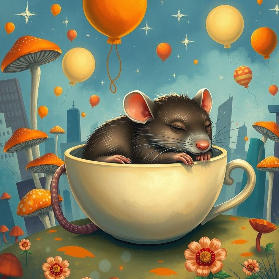 Dream Dictionary : A sewer rat at home in a dream