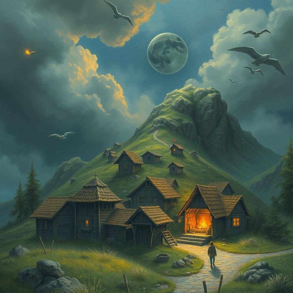 Dream : A shantytown in a dream