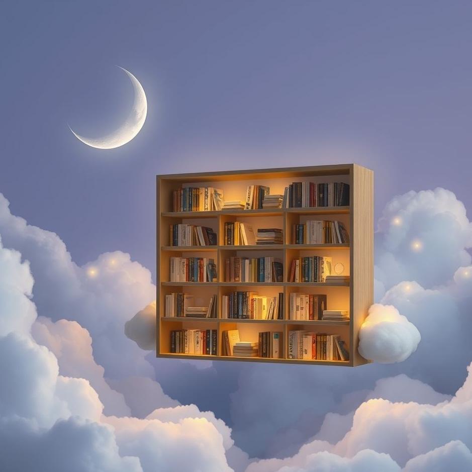 Dream : A shelving unit in a dream