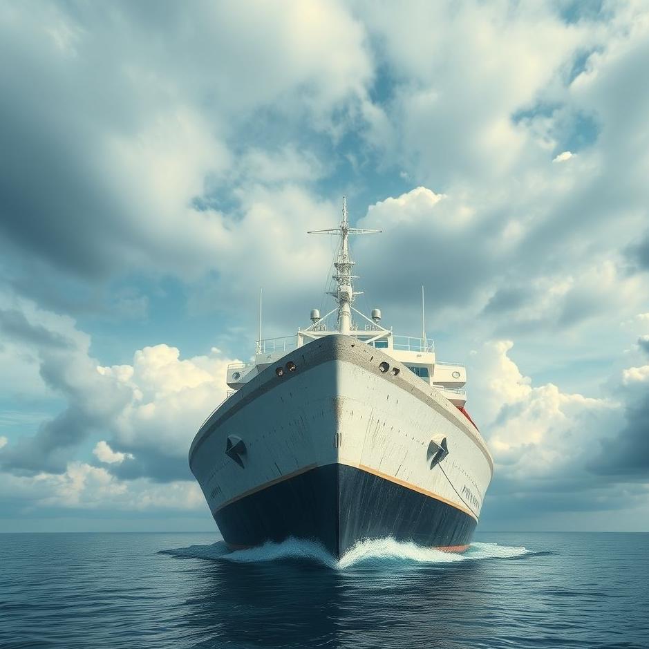 Dream : A ship's nose in a dream