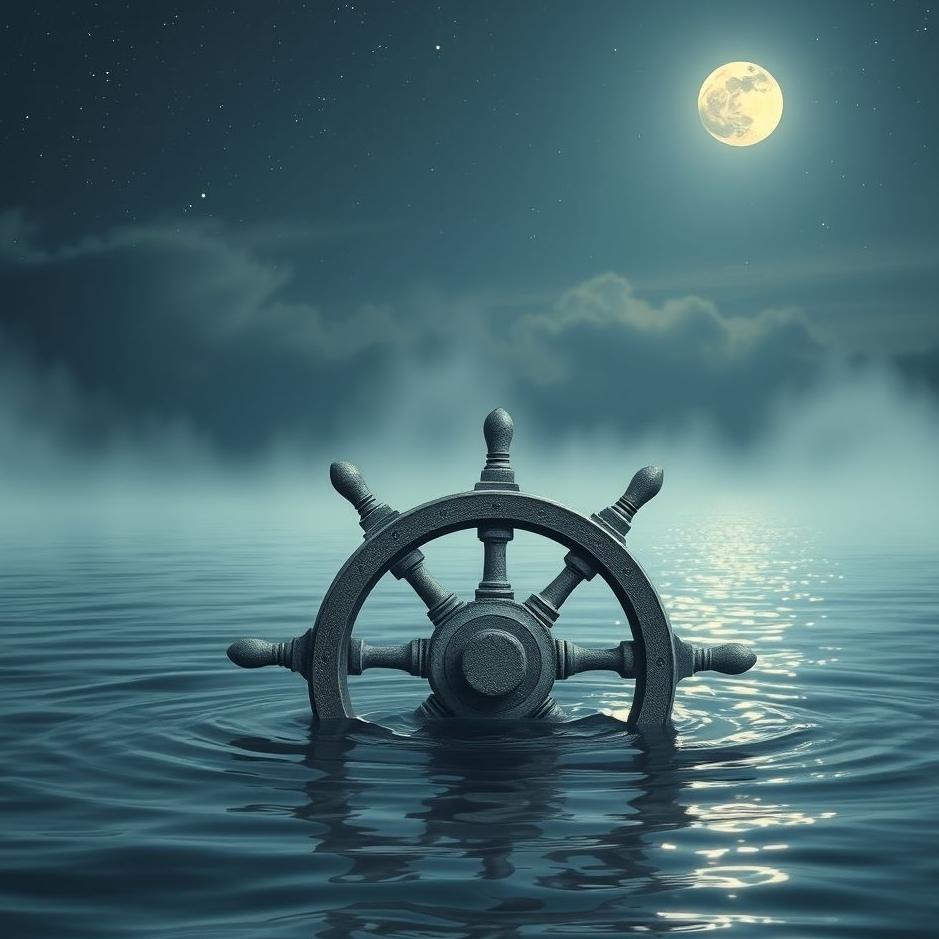 Dream : A ship's rudder in a dream