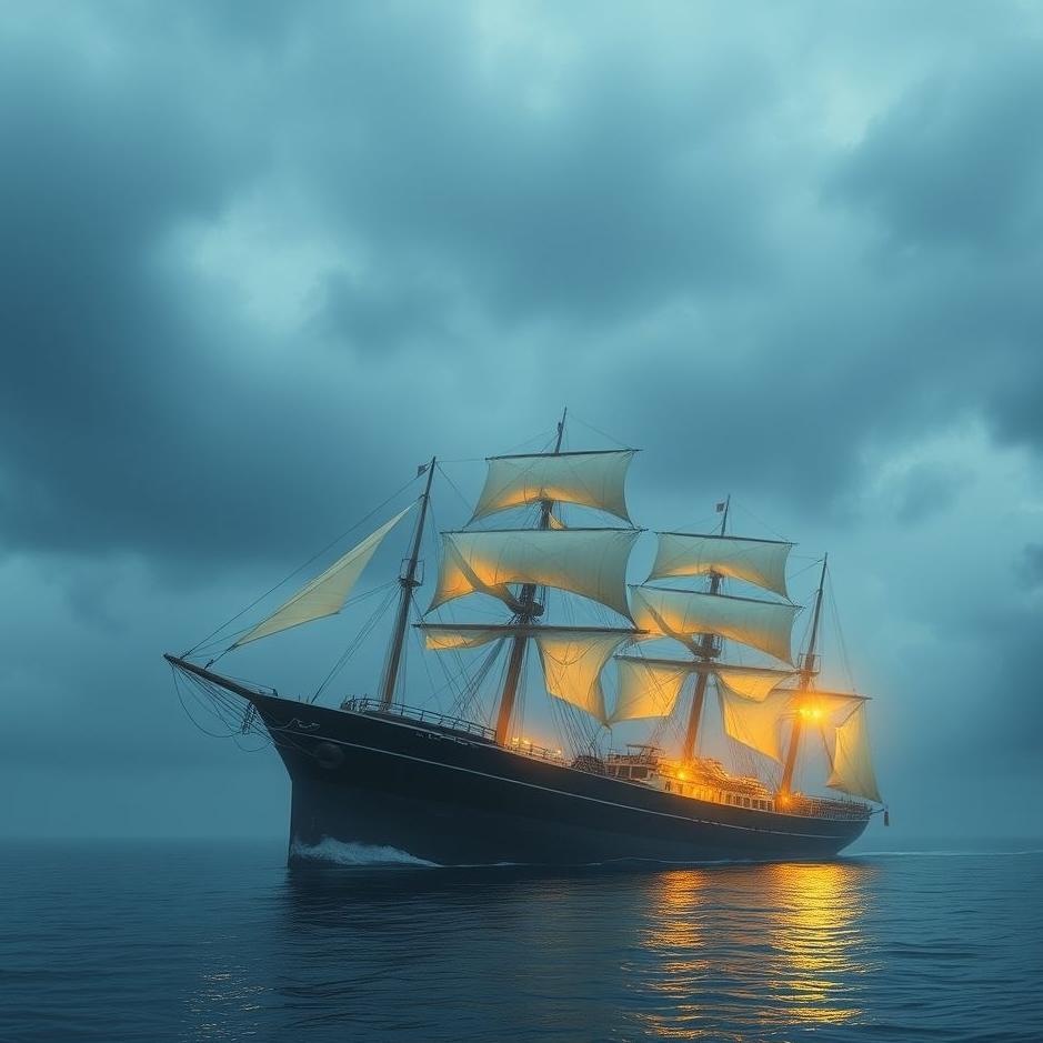 Dream : A ship disappear in a dream