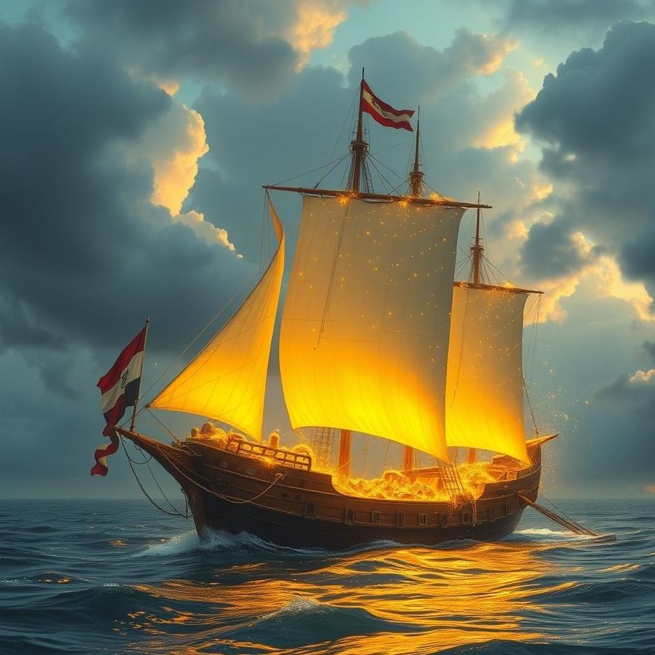 Dream : A ship full of gold in a dream
