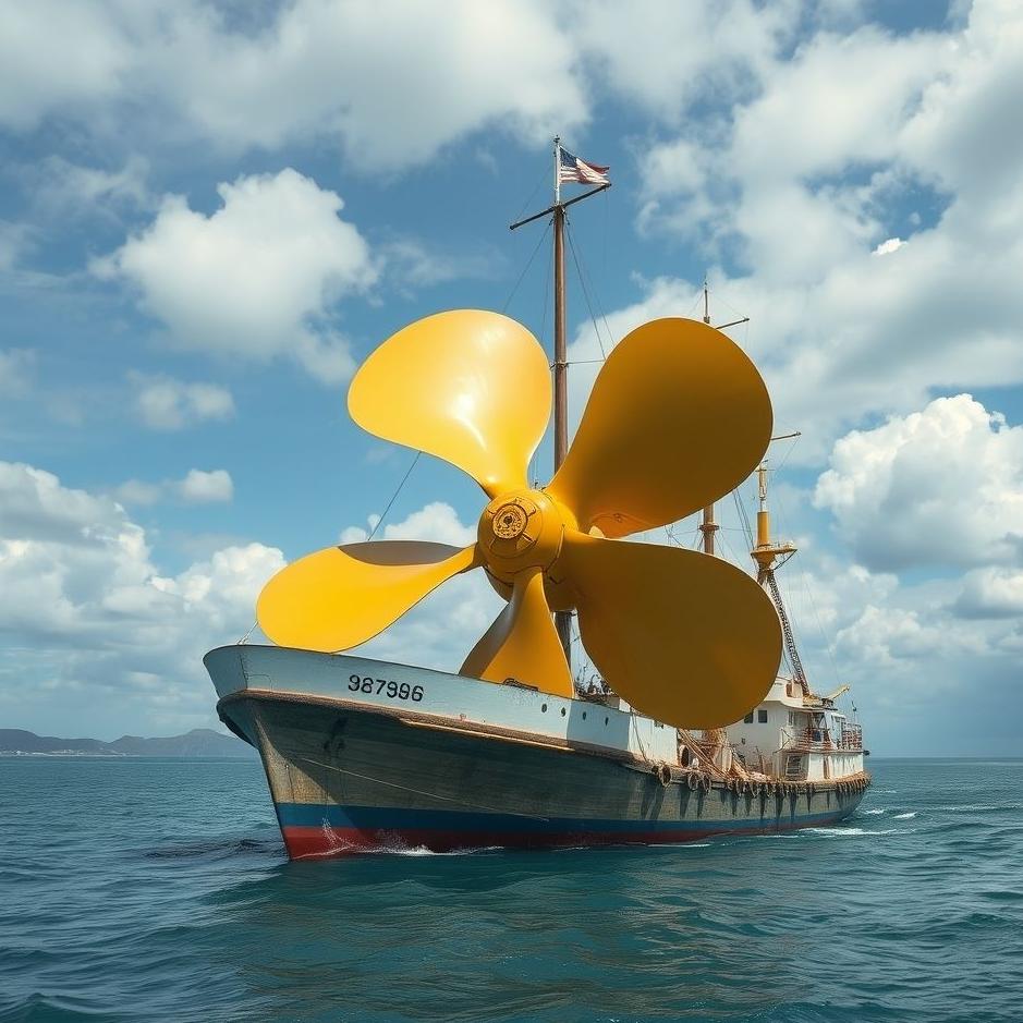 Dream : A ship propeller in a dream