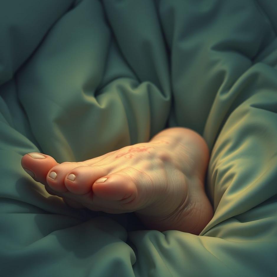 Dream : A sick foot in a dream