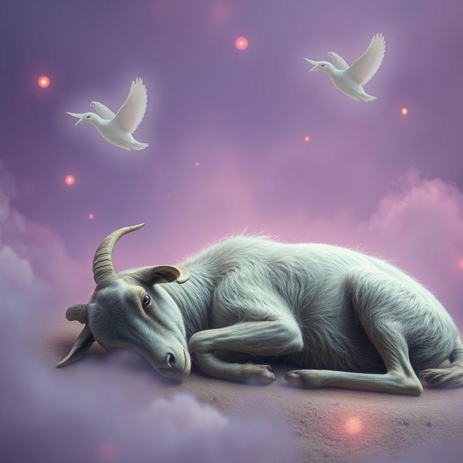 Dream : A sick goat in a dream