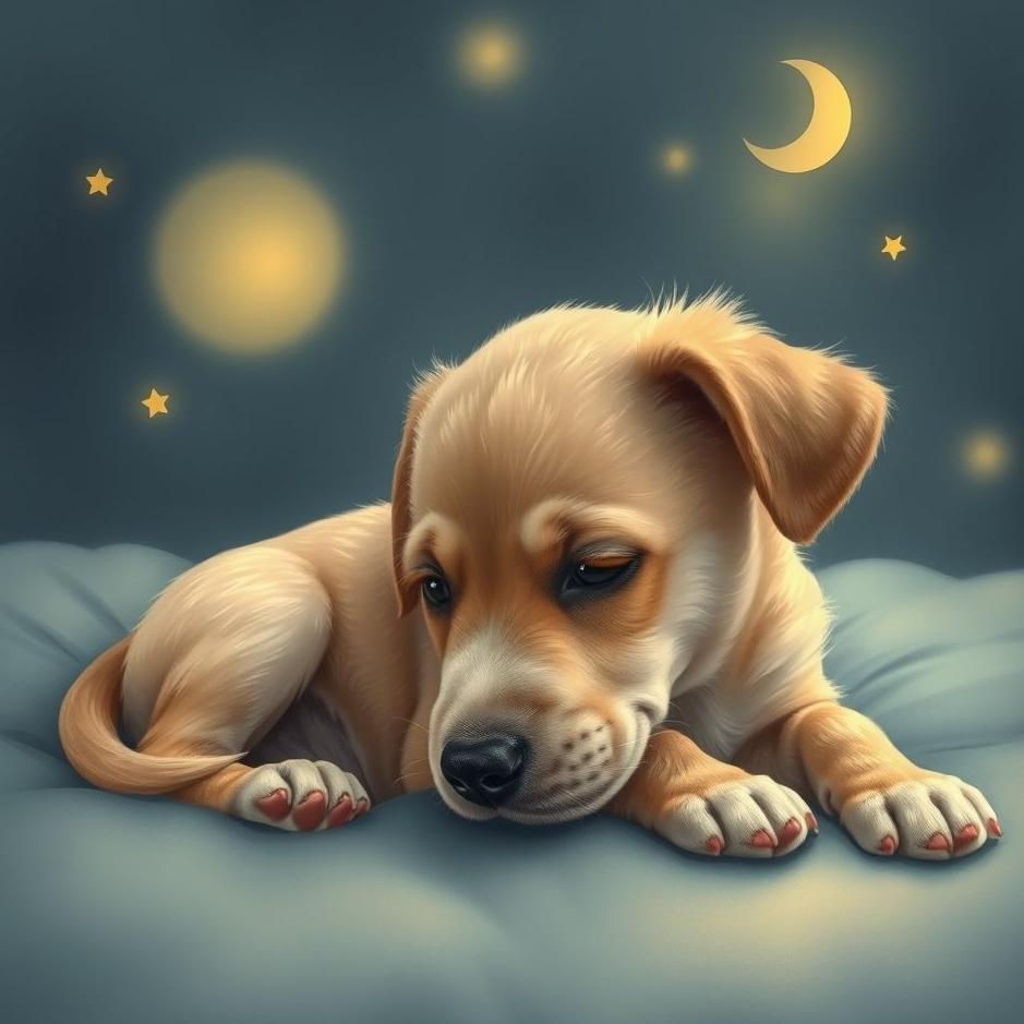 Dream : A sick puppy in a dream