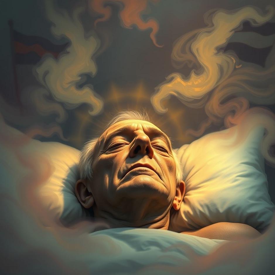 Dream : A sick statesman in a dream