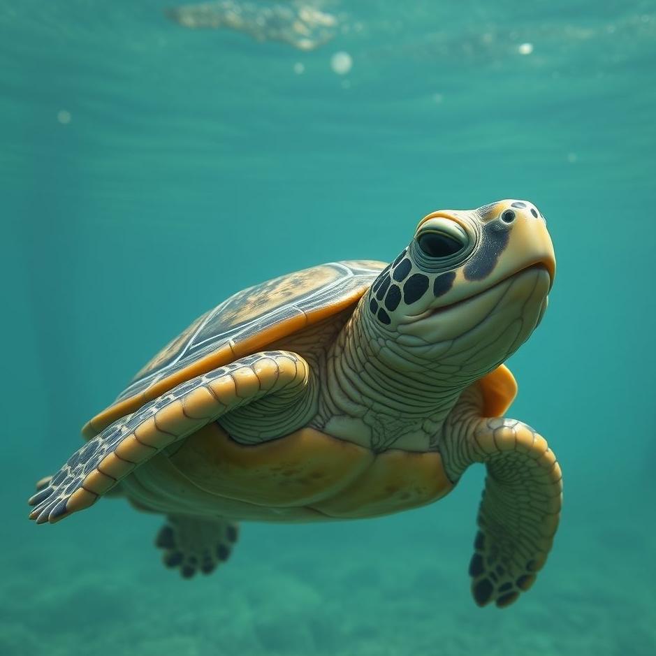 Dream : A sick turtle in a dream