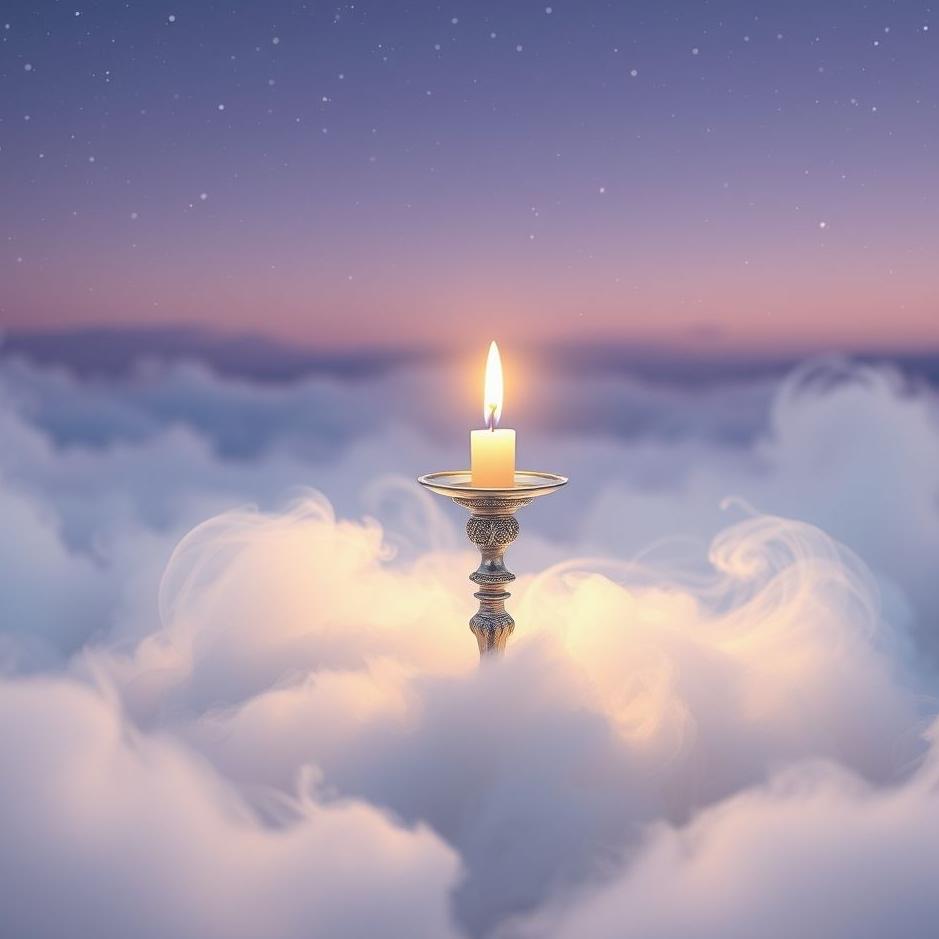 Dream : A silver candlestick in a dream