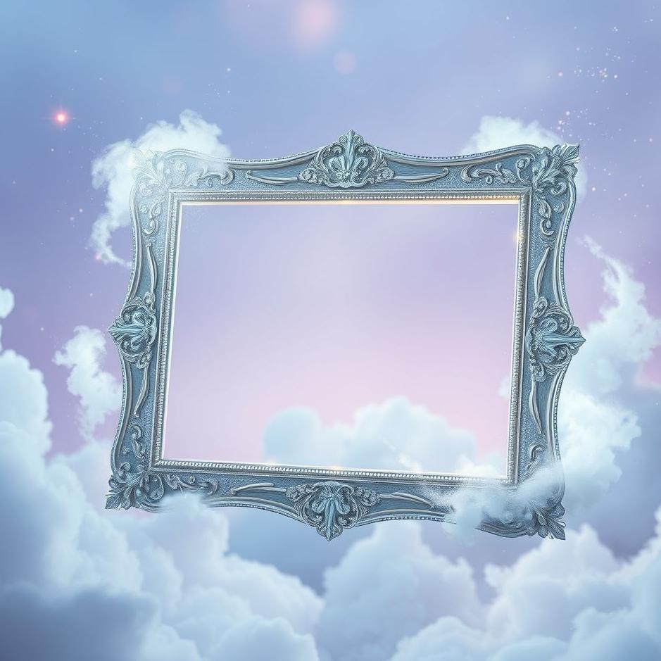 Dream : A silver frame in a dream