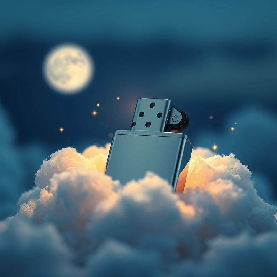 Dream : A silver lighter in a dream