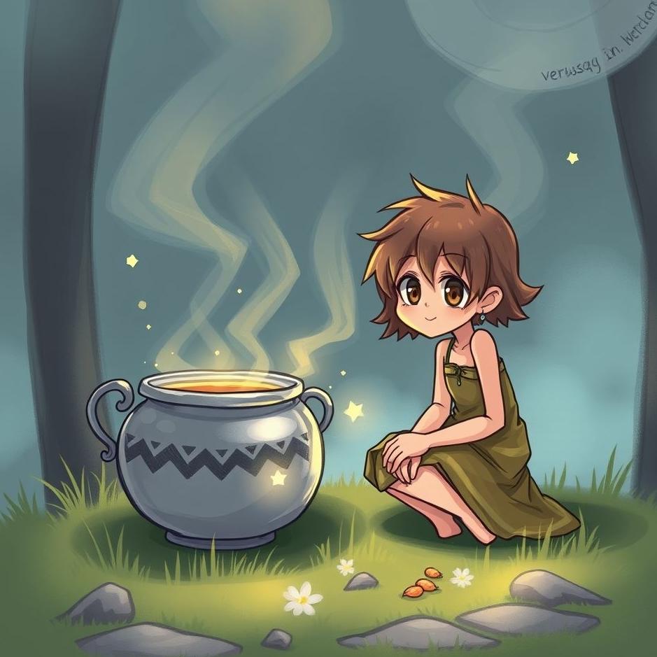 Dream : A silver pot in a dream