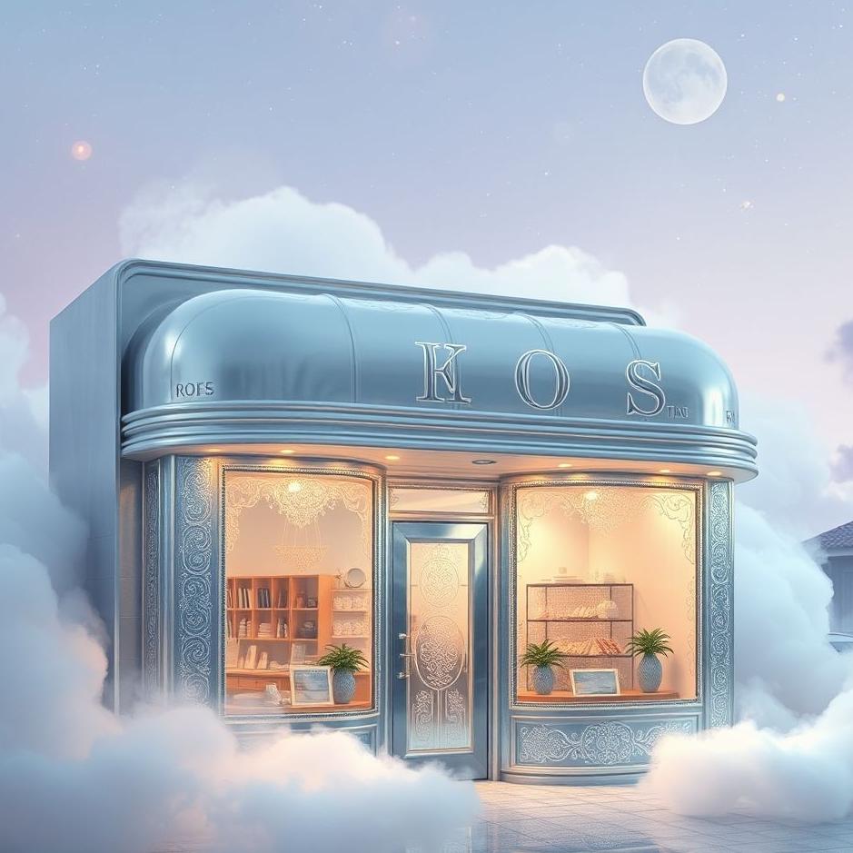 Dream : A silver shop in a dream