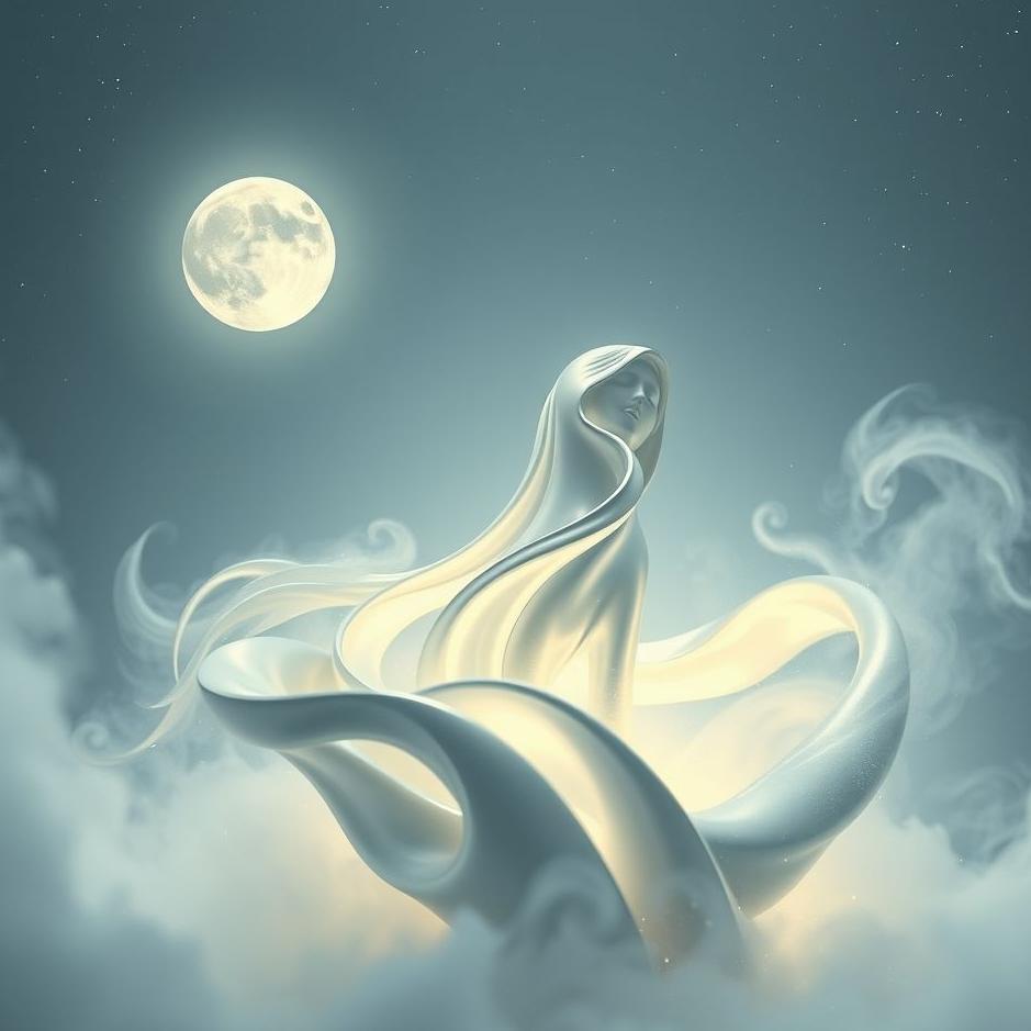 Dream : A silver statue in a dream