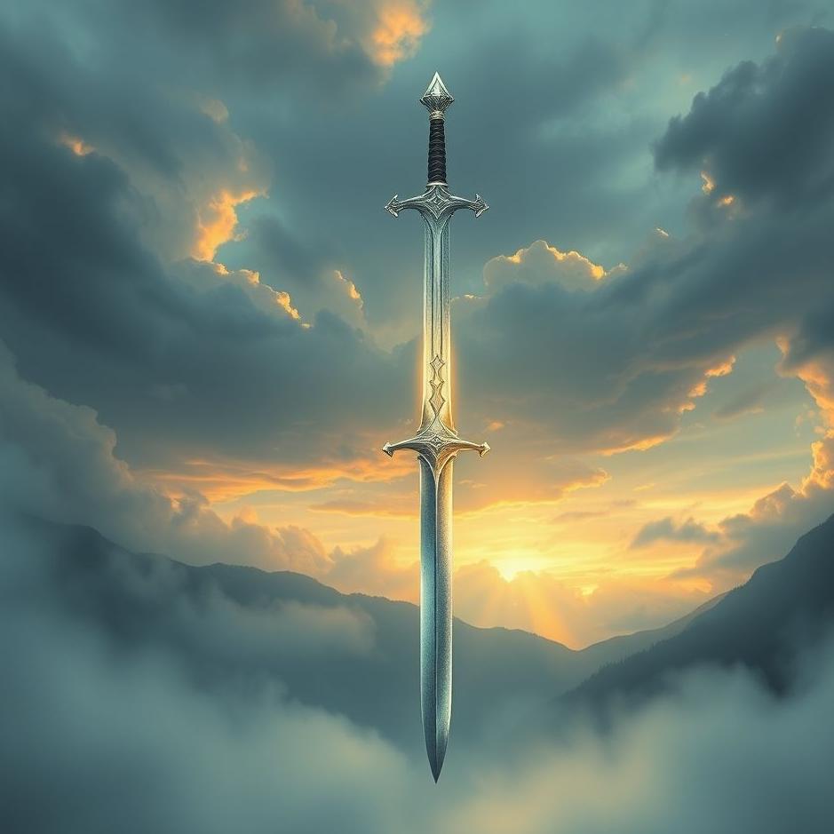 Dream : A silver sword in a dream