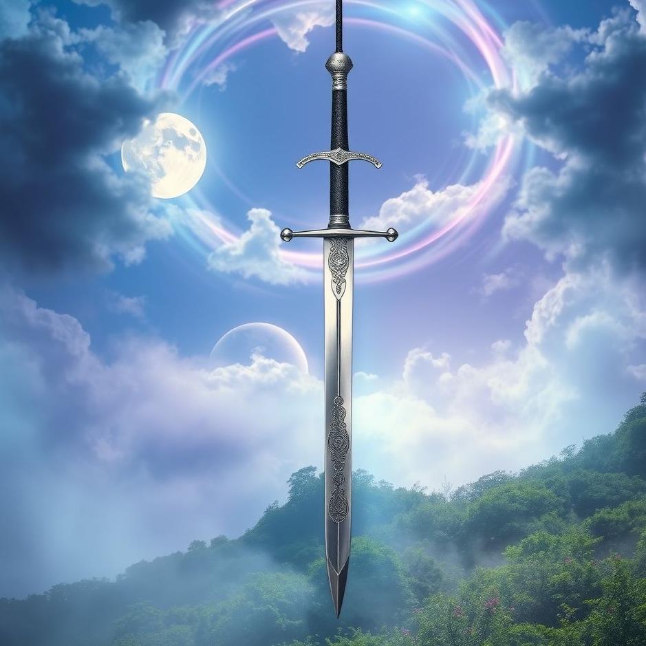 Dream : A silver zulfikar in a dream