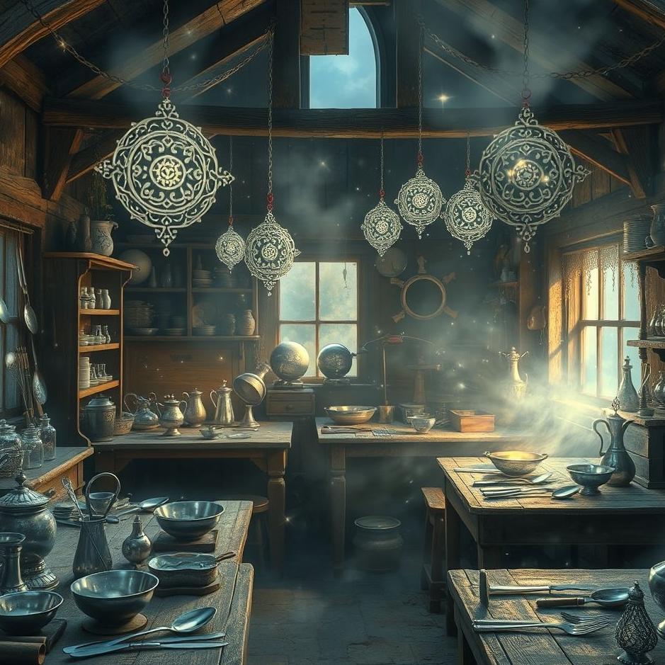 Dream Dictionary : A silversmith shop in a dream