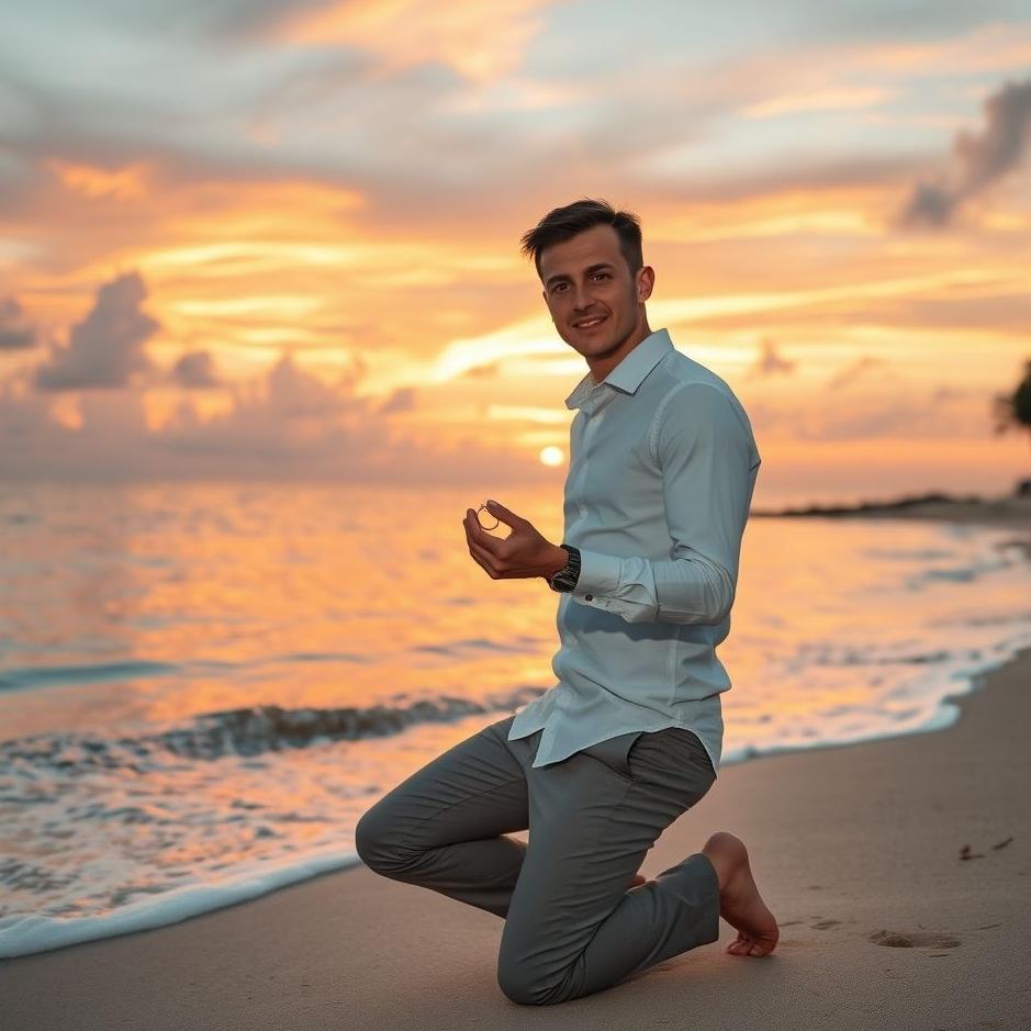 Dream : A single man getting engaged 