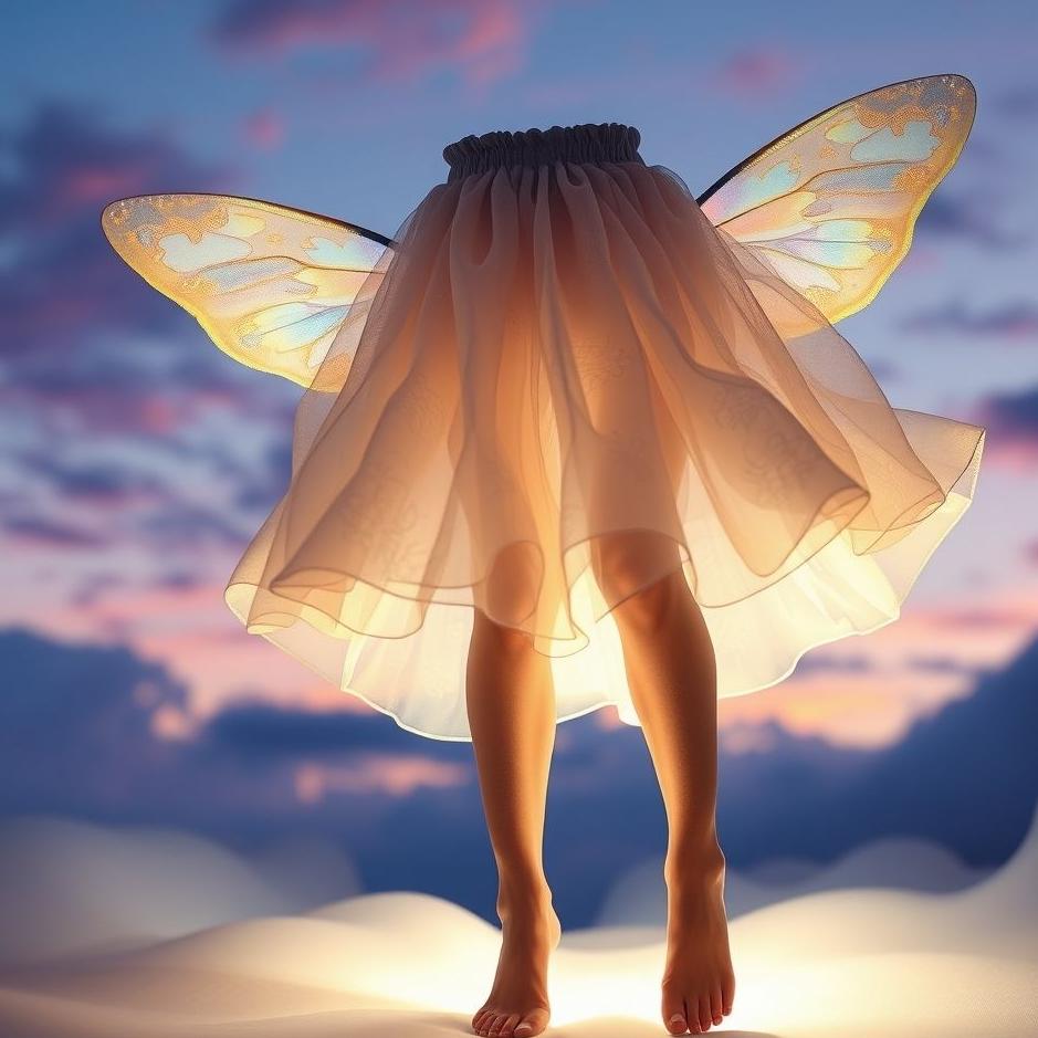 Dream : A skirt and thin socks in a dream