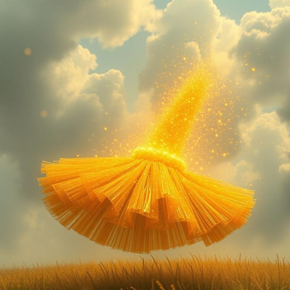 Dream : A skirt full of gold in a dream