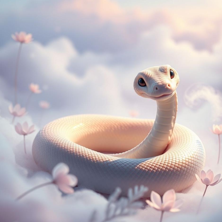Dream : A smiling snake in a dream