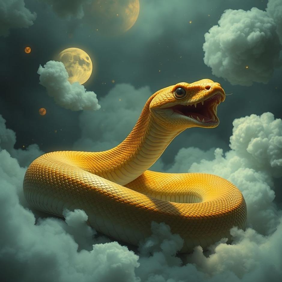 Dream : A snake coming out of everywhere in a dream