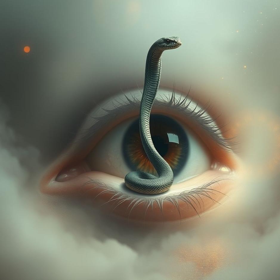Dream : A snake coming out of your eye in a dream
