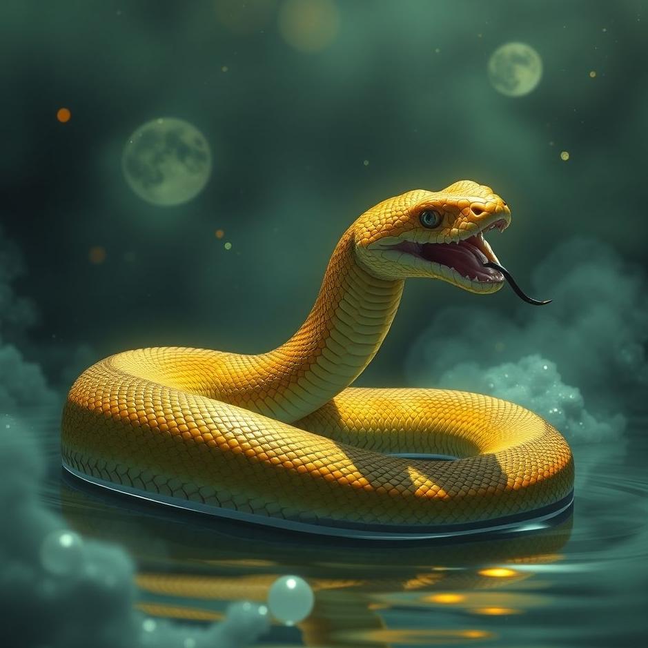 Dream : A snake every day in a dream