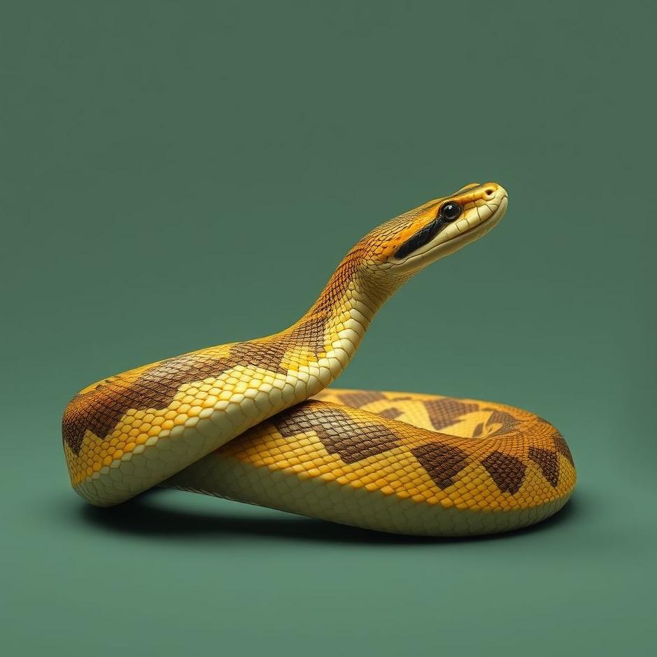 Dream : A snake falling on your head 