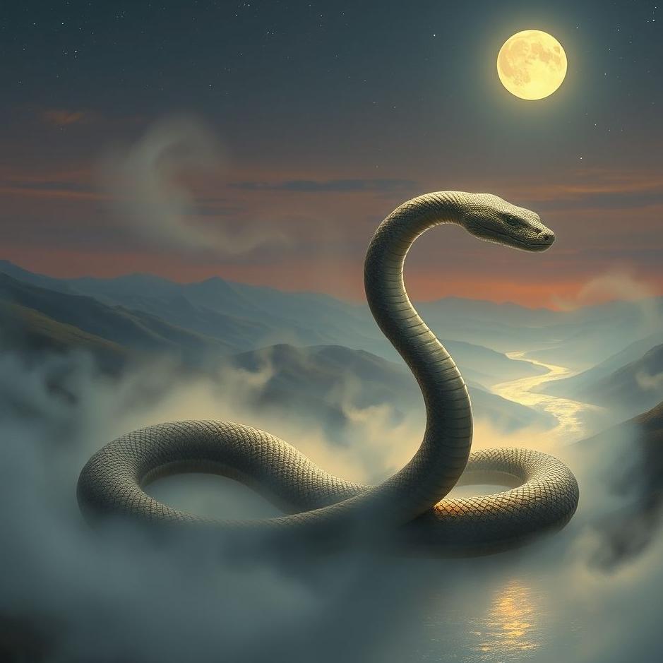 Dream : A snake in human form in a dream