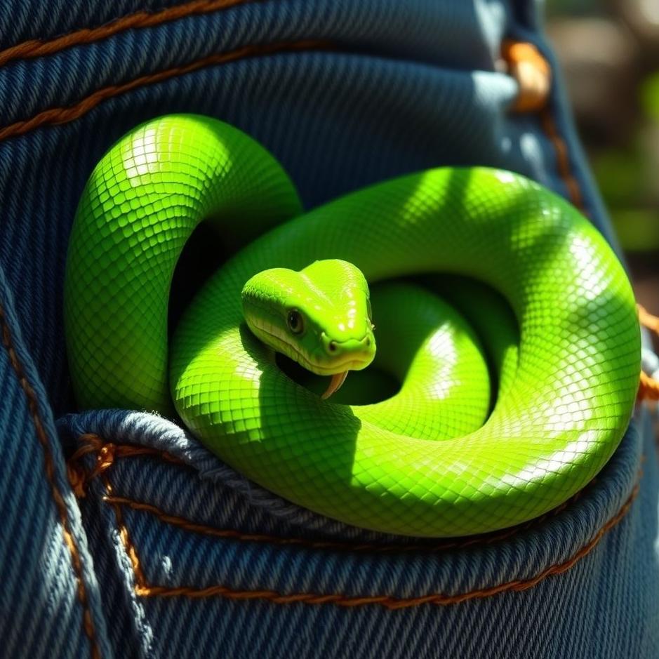 Dream : A snake in my pocket 