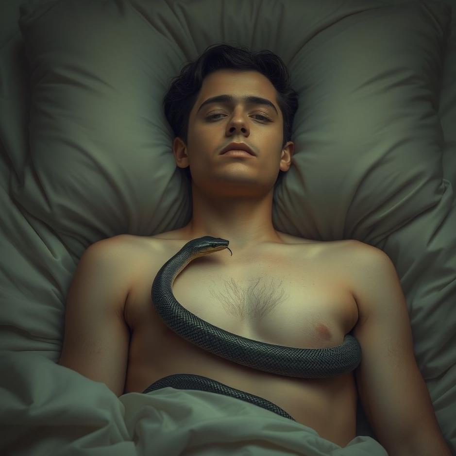 Dream : A snake on your chest in a dream