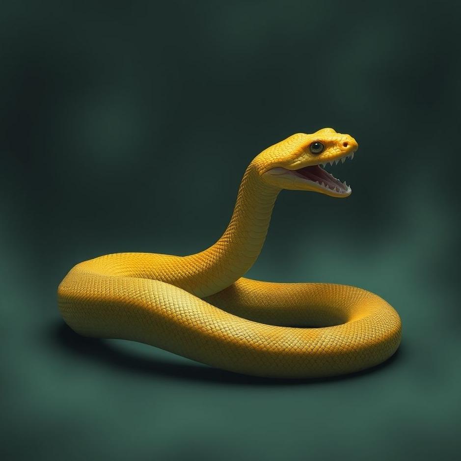 Dream : A snake without a body in a dream