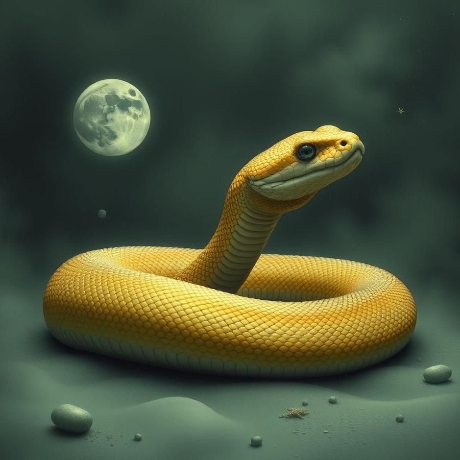 Dream Dictionary : A snake without eyes in a dream