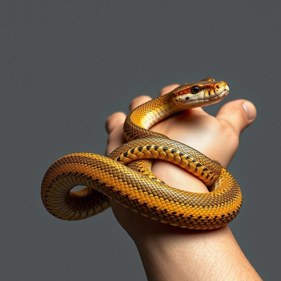 Dream : A snake wrapped around your wrist 